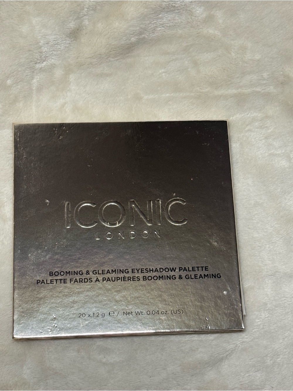 ICONIC London Booming & Gleaming Eyeshadow Palette - Silver